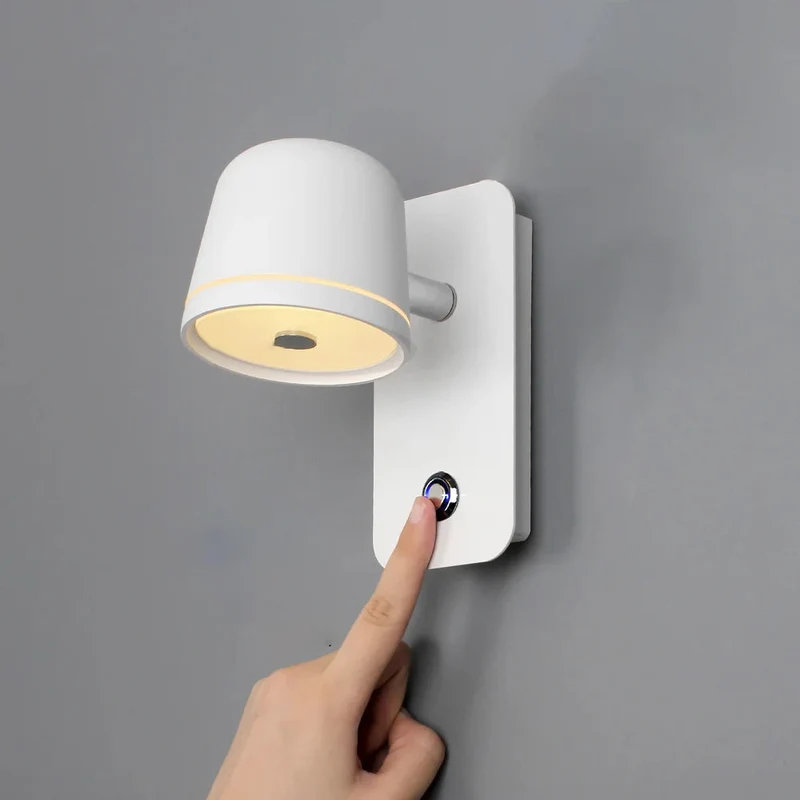 Justerbar LED Væglampe med Touch-Dæmpning og Hukommelse