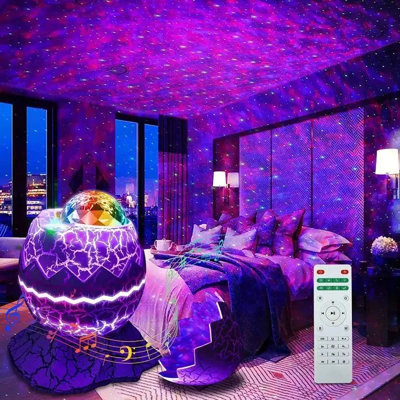 Galakseprojektor med Bluetooth – Skab Din Egen Stjernehimmel