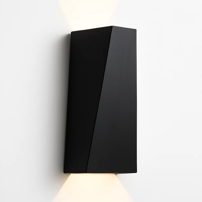 Elegant LED Væglampe - Minimalistisk Design med Op- og Nedlys