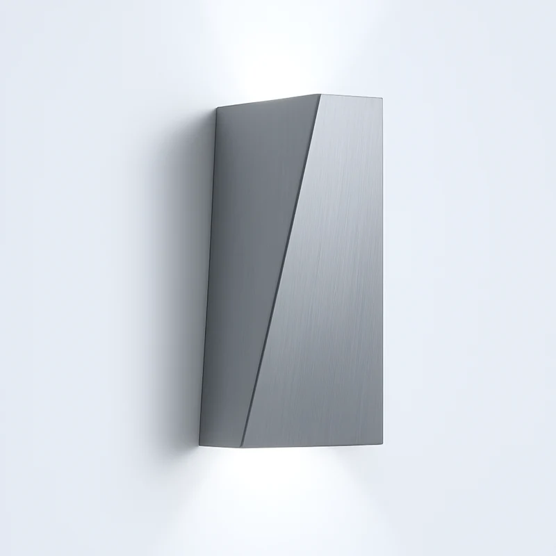 Elegant LED Væglampe - Minimalistisk Design med Op- og Nedlys