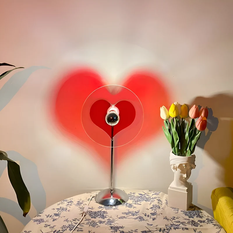 Retro LED Bordlampe med USB – Skaber Hygge i Hjemmet