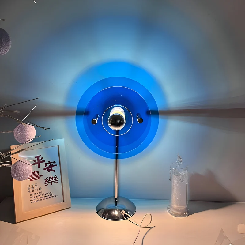 Retro LED Bordlampe med USB – Skaber Hygge i Hjemmet