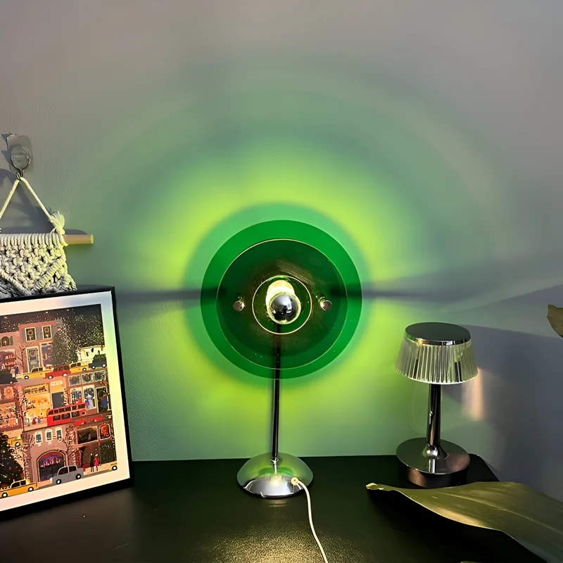 Retro LED Bordlampe med USB – Skaber Hygge i Hjemmet