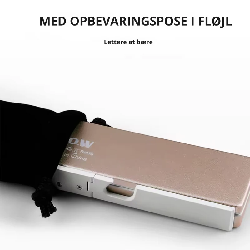 Kompakt Trådløst Tastatur - Effektiv Skrivning På Farten