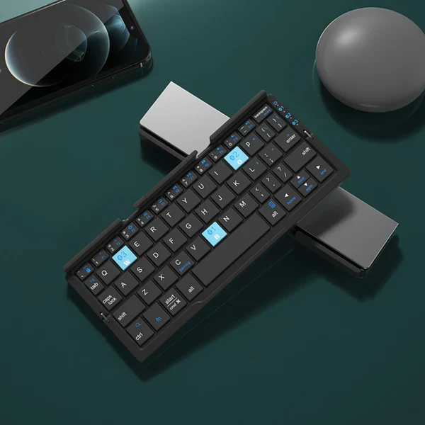 Kompakt Trådløst Tastatur - Effektiv Skrivning På Farten