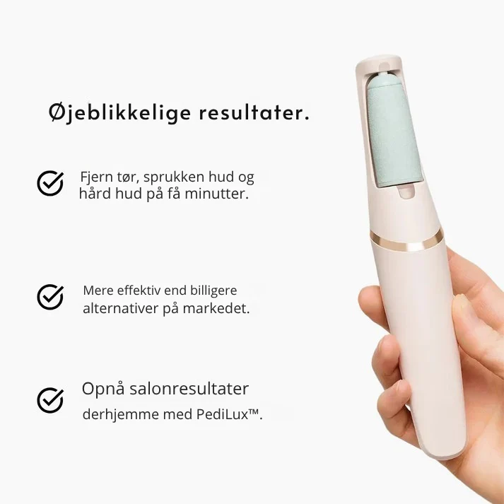 Elektrisk Fodfil for Bløde Fødder – Professionel Hjemmepleje