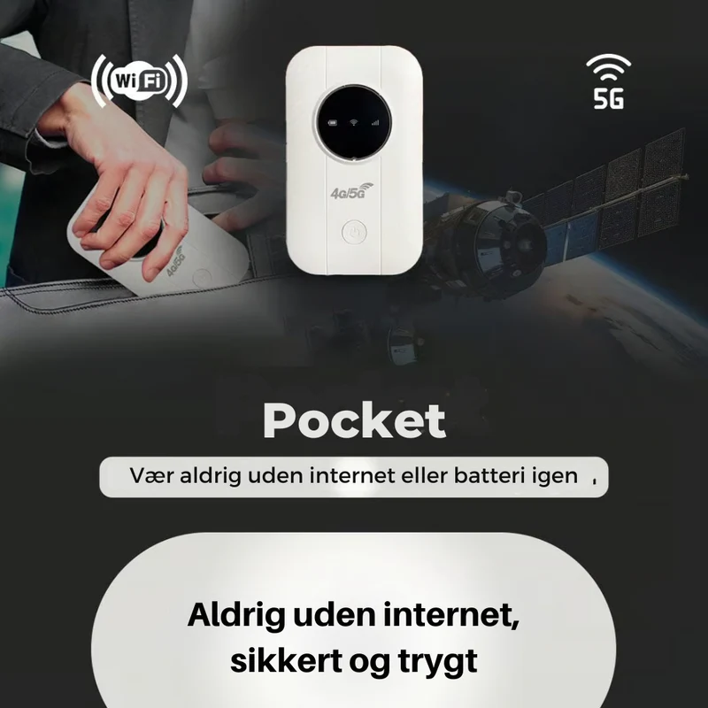 Rejse-WiFi: Ubegrænset Internet Globalt, Hurtigt & Stabilt