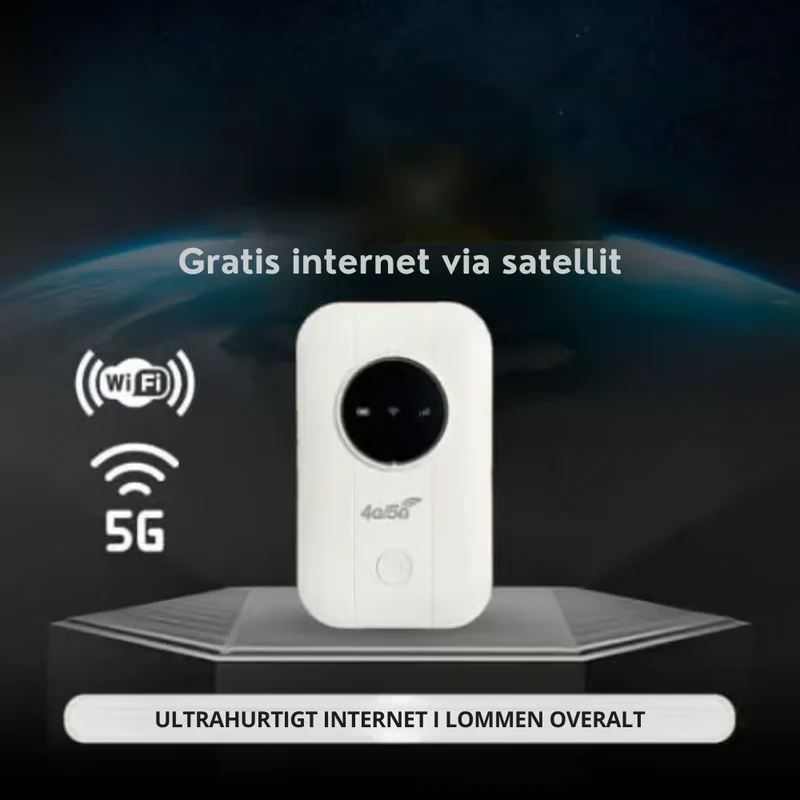 Rejse-WiFi: Ubegrænset Internet Globalt, Hurtigt & Stabilt