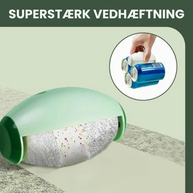 Genanvendelig Fnugrulle – Effektiv Pels- og Støvfjerner