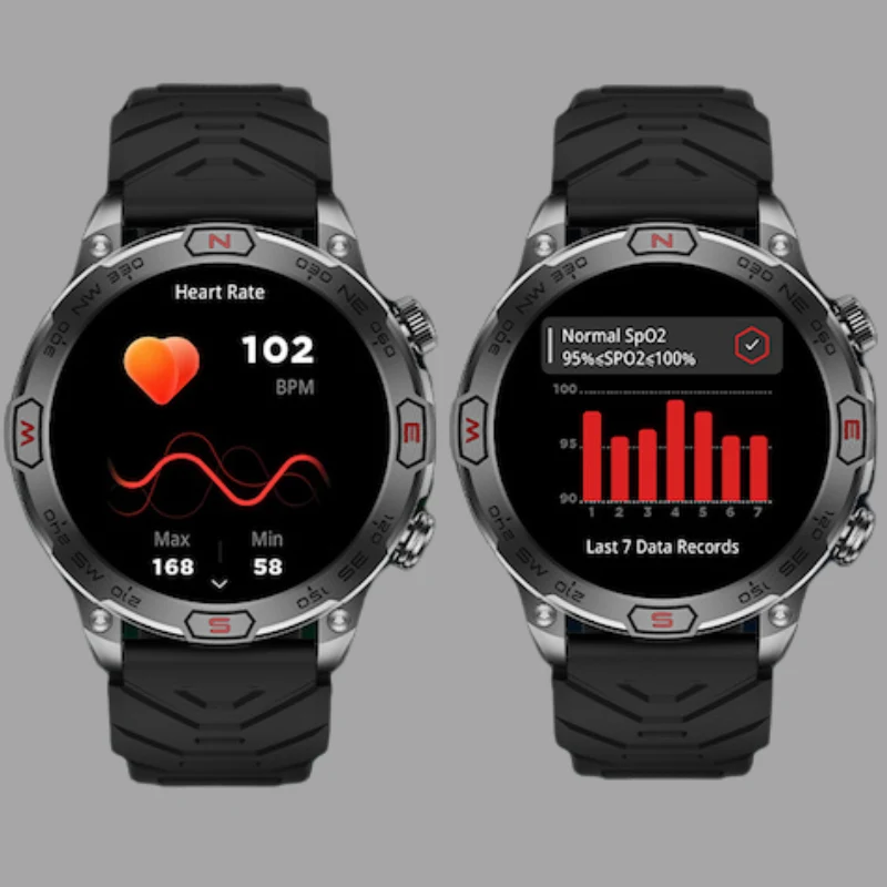 Smartwatch med GPS og Sundhedsovervågning – Din Eventyrpartner