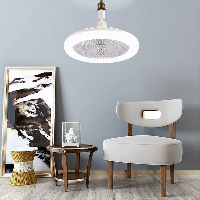 Aromaterapi LED Ventilatorlampe – Justerbart Lys & 3 Hastigheder