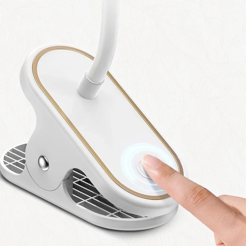Trådløs Bordlampe med Touchkontrol og Genopladelig Batteri