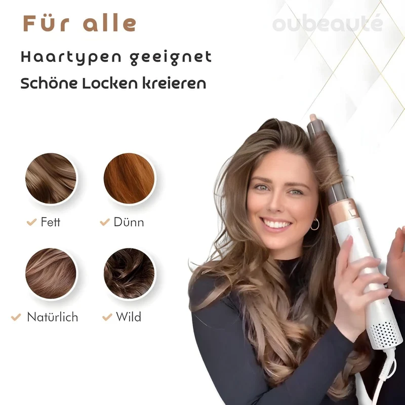 5-i-1 Ion AirStyler – Skånsom styling uden skader
