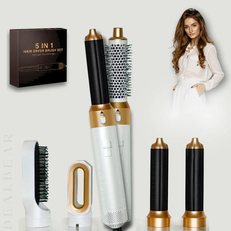 5-i-1 Ion AirStyler – Skånsom styling uden skader