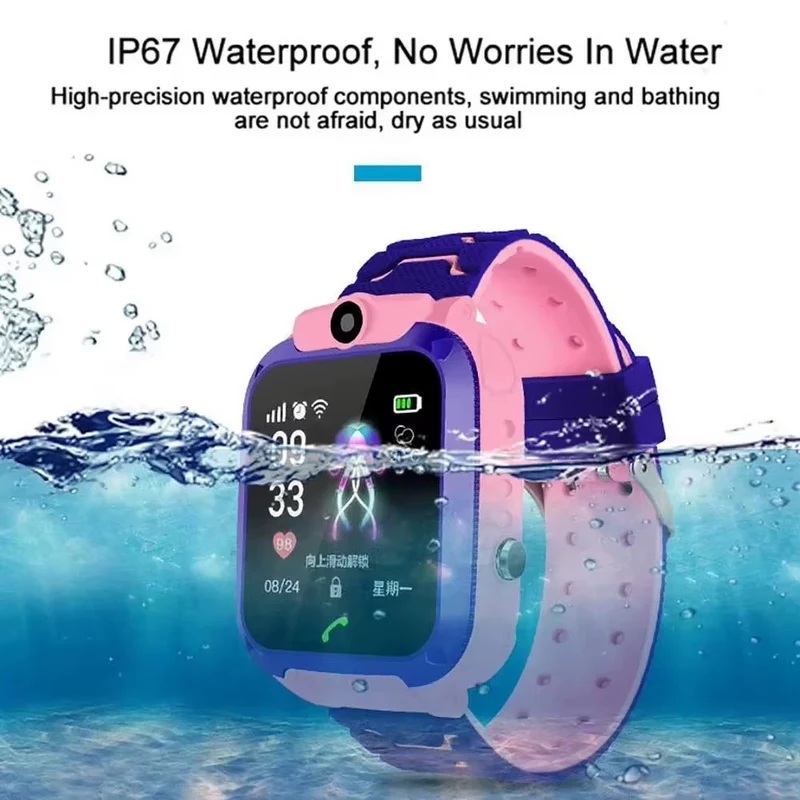 Børnevenligt 5G Smartwatch med GPS og SOS-funktioner