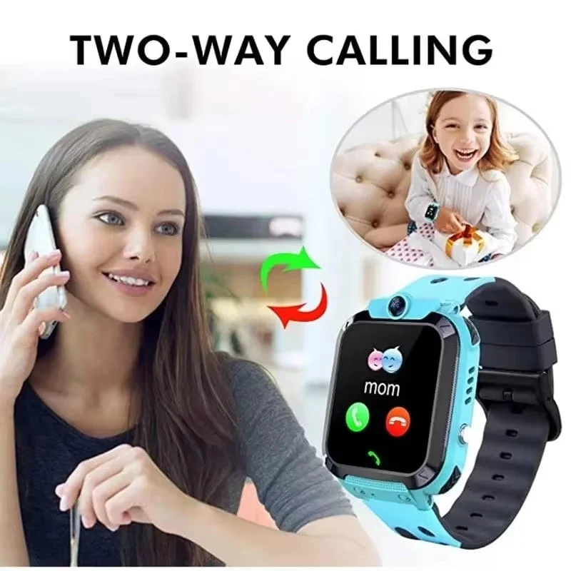 Børnevenligt 5G Smartwatch med GPS og SOS-funktioner