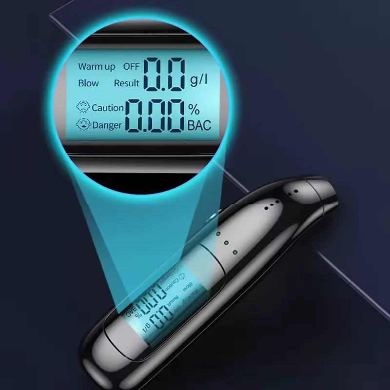Kontaktfri Alkometer med LED Display – Sikker og Hygiejnisk