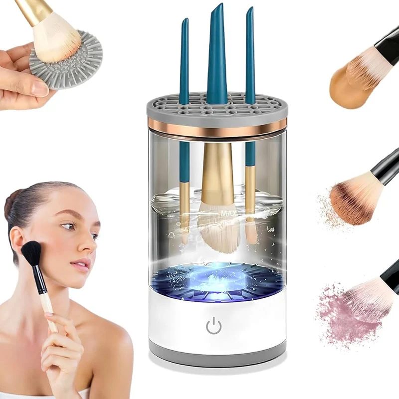 Effektivt Rengøringssæt til Makeupbørster - Forlæng Holdbarheden