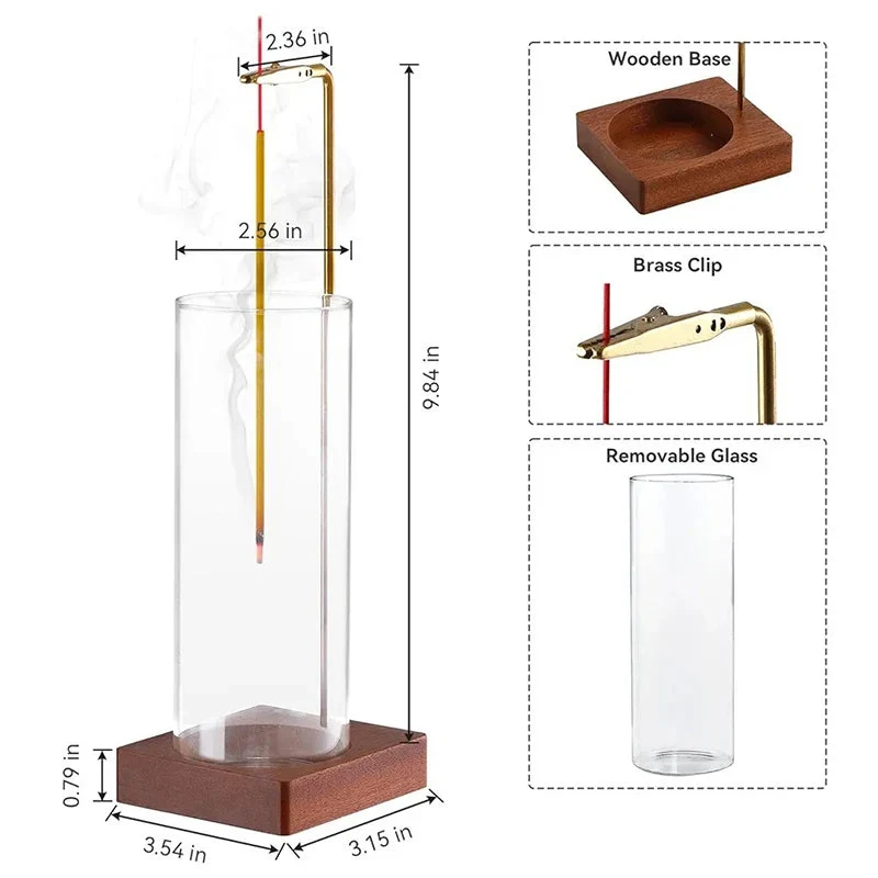 Glasrøgelsesholder med Intens Aroma og Minimal Rengøring