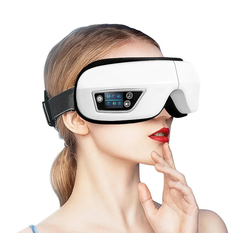 Effektiv Øjenmassager med Luftkompression og Vibration