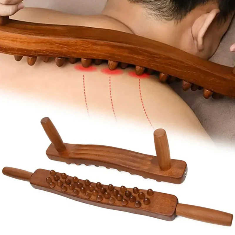 Effektivt Massageværktøj i Naturtræ – Smertelindring & Velvære