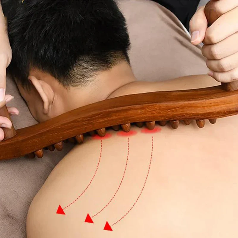 Effektivt Massageværktøj i Naturtræ – Smertelindring & Velvære