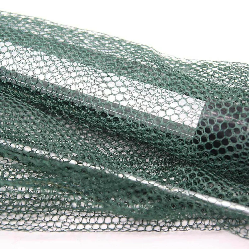 Teleskopisk fiskegarn med foldbart design til nem opbevaring