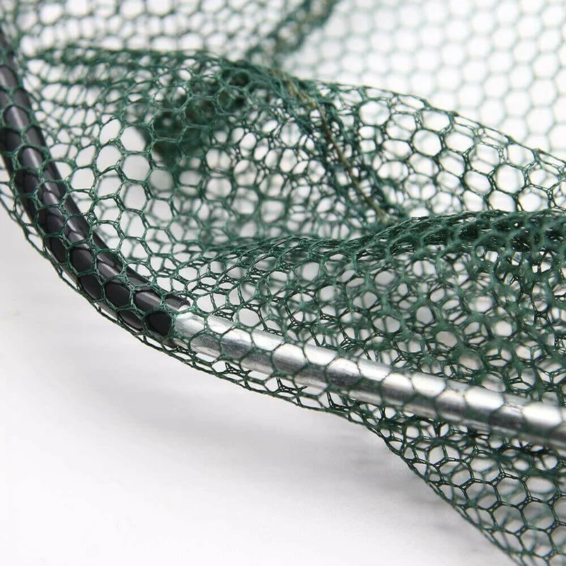Teleskopisk fiskegarn med foldbart design til nem opbevaring