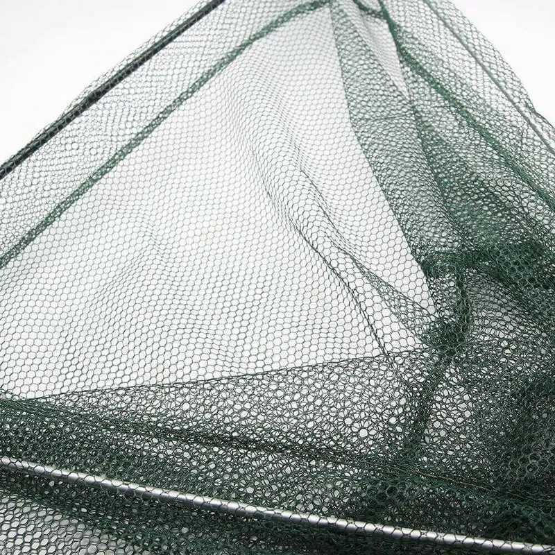 Teleskopisk fiskegarn med foldbart design til nem opbevaring