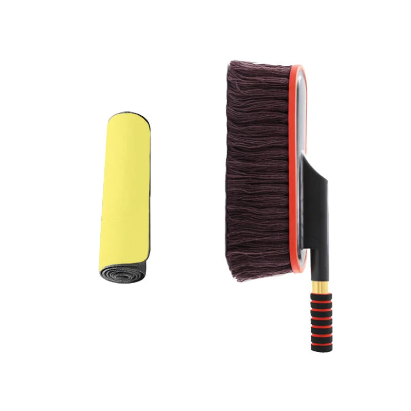 Effektiv Bilrengøring med Teleskopisk Mikrofiber Duster