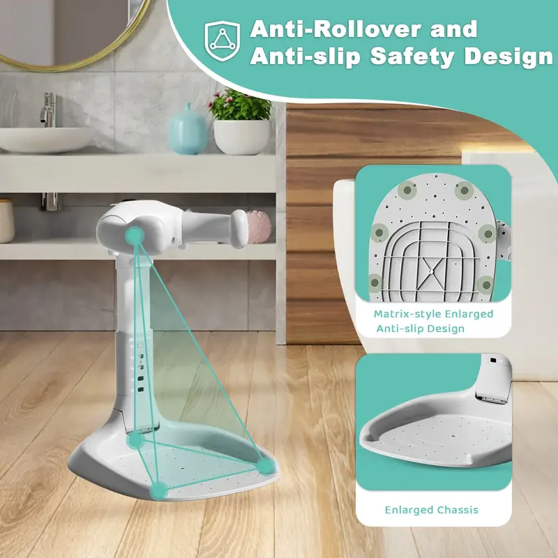 Ergonomisk Baby Badestativ – Sikker og Nem Badetid