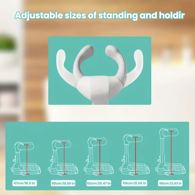 Ergonomisk Baby Badestativ – Sikker og Nem Badetid