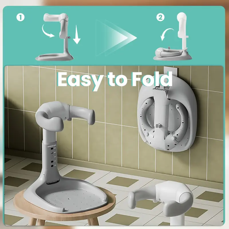Ergonomisk Baby Badestativ – Sikker og Nem Badetid