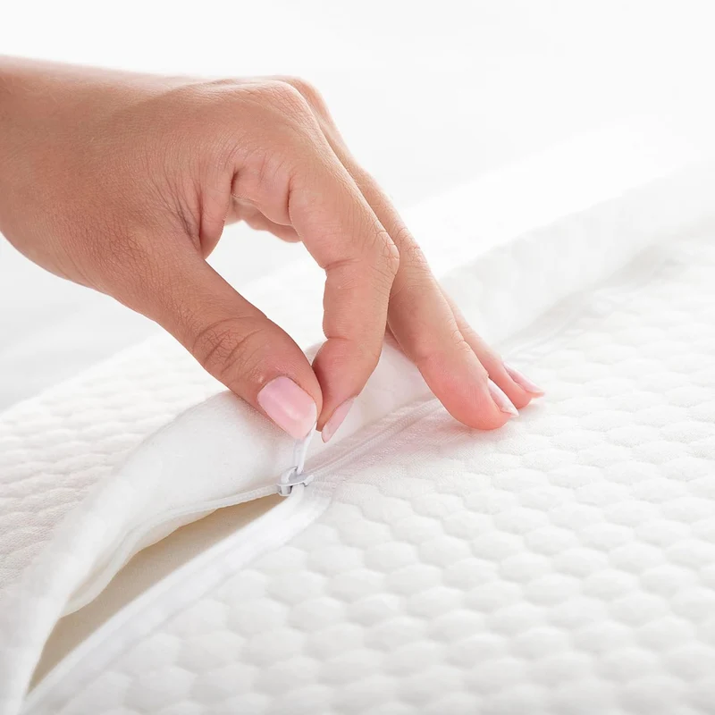 Ergonomisk Memory Foam Pude - Optimal Nakke- og Rygstøtte