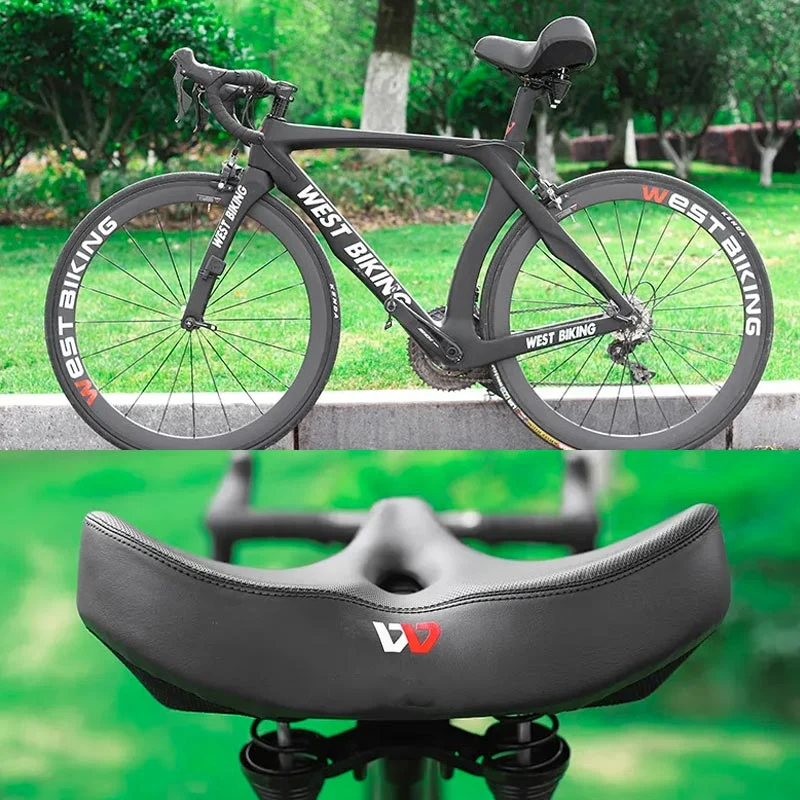 Ergonomisk Cykelsadel med Memory Foam for Ultimativ Komfort