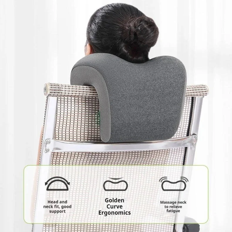 Ergonomisk Nakkestøttepude med Massage til Kontorstol