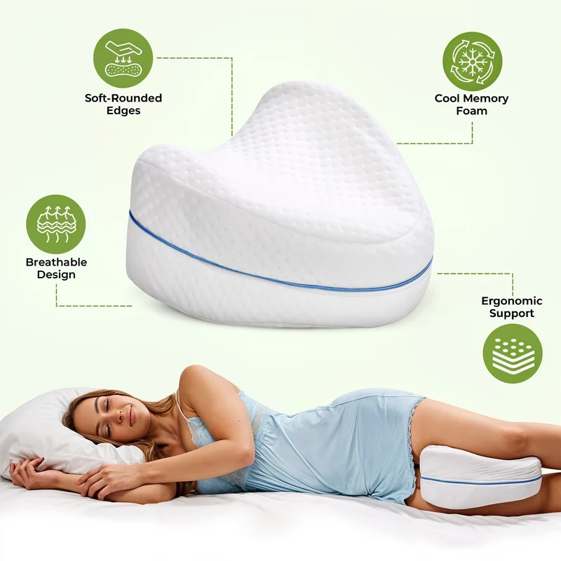 Memory Foam Knæpude – Ergonomisk Støtte til Smertefri Søvn