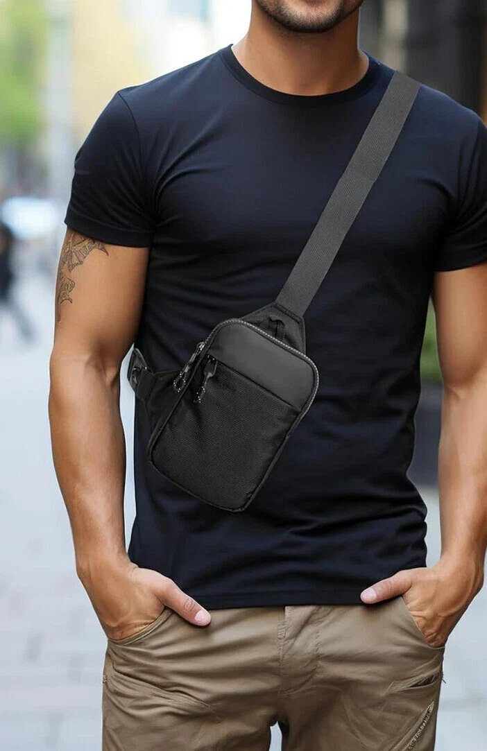 Rejsevenlig Crossbody Taske – Praktisk og Stilfuld