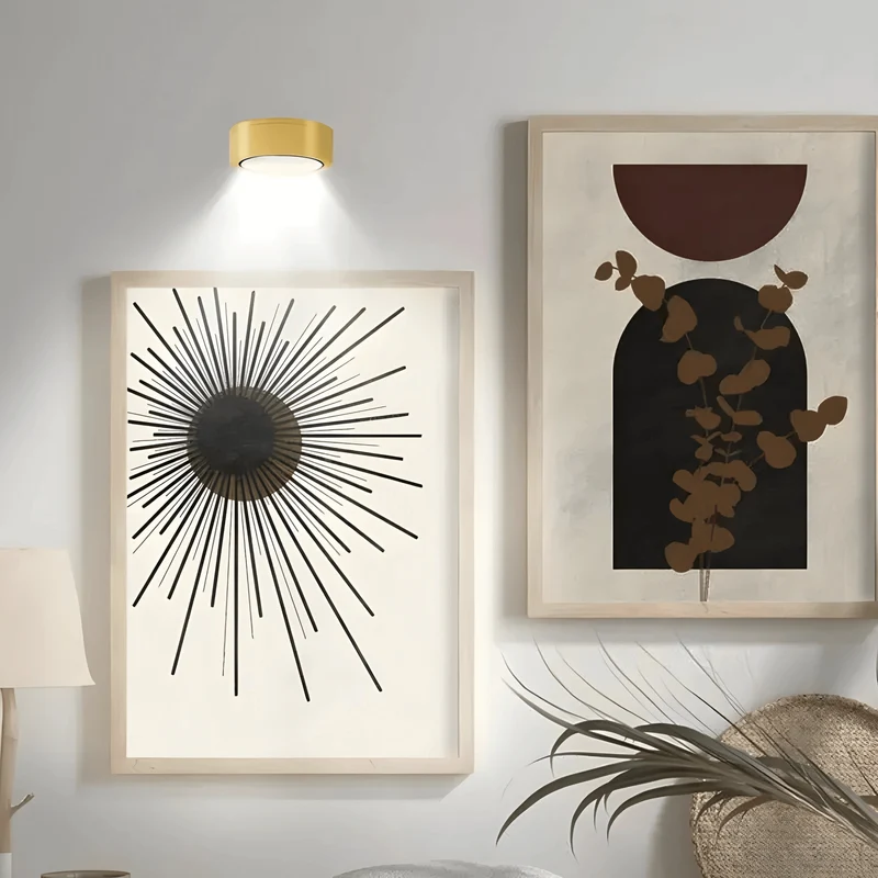 Fleksibel Magnetlampe til Malerier - 13 Farver, Trådløs & Elegant