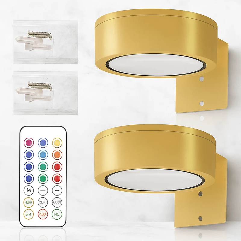 Fleksibel Magnetlampe til Malerier - 13 Farver, Trådløs & Elegant