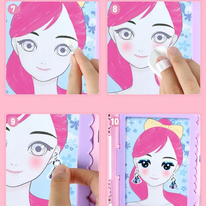 Kreativt Makeup- og Tegnesæt til Børn - Tryg Leg og Læring