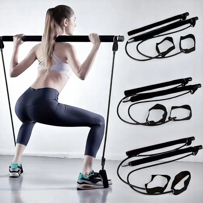 Effektiv Pilates Stangsæt – Helkropstræning derhjemme
