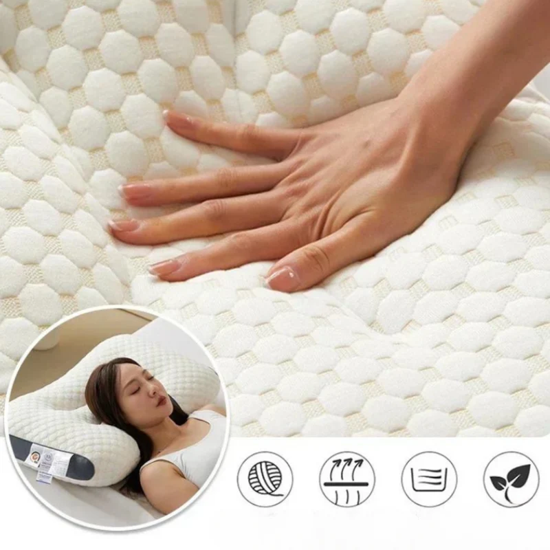 Ergonomisk Hovedpude til Nakke- og Rygsmerter – Optimal Komfort