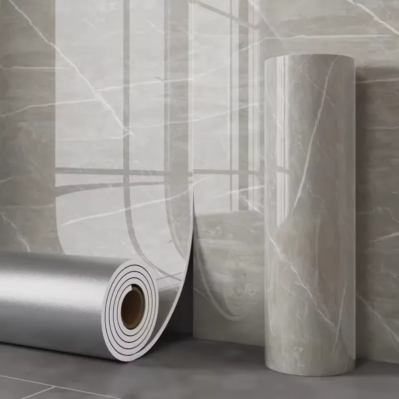 Selvklæbende Marmor Tapet - Realistisk 3D Effekt og Fleksibilitet