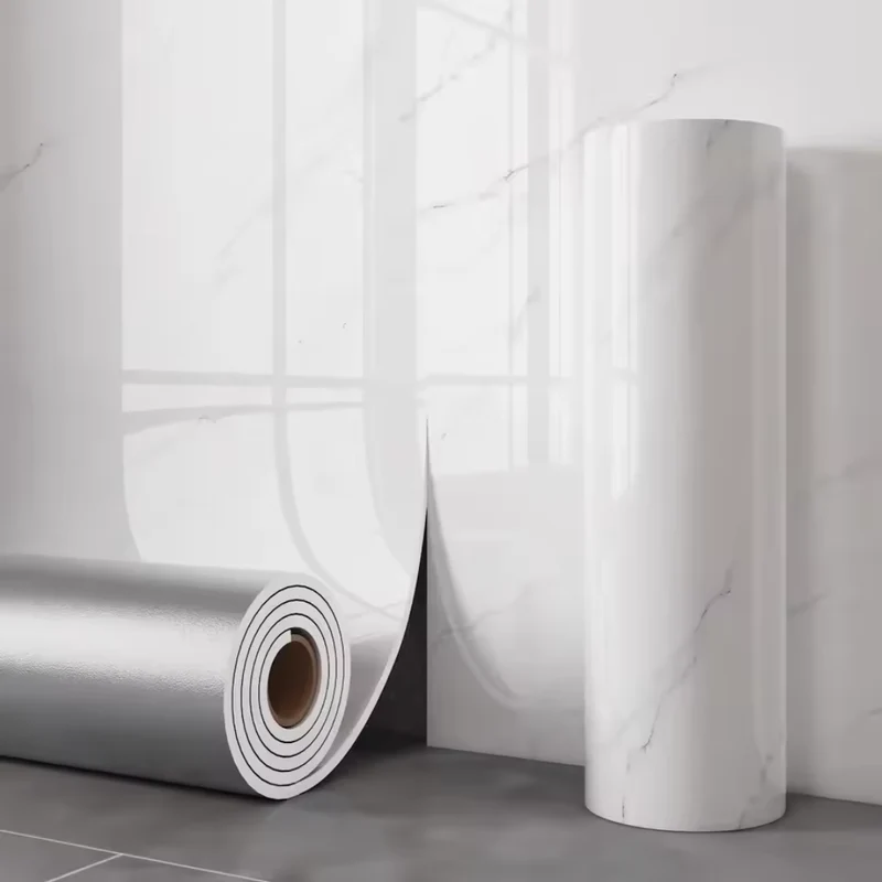 Selvklæbende Marmor Tapet - Realistisk 3D Effekt og Fleksibilitet