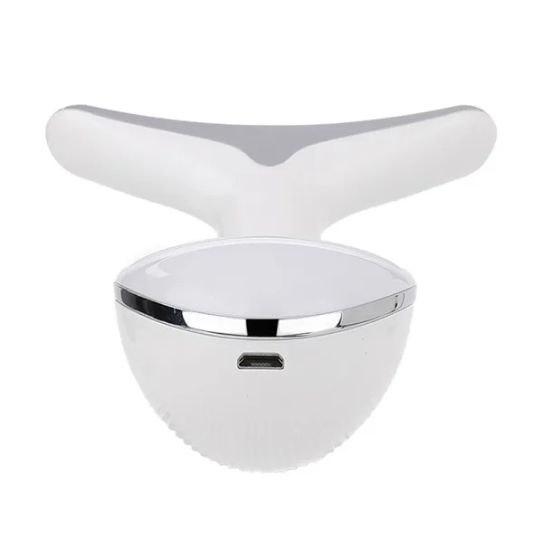 Effektiv Ansigts- og Halsopstrammer med LED-lys og Vibration