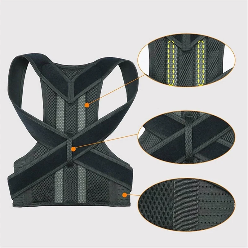 Ergonomisk Støttevest med Justerbare Stropper til Daglig Komfort