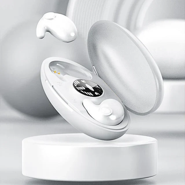 Usynlige Bluetooth Øretelefoner - Komfort & Lang Batteritid