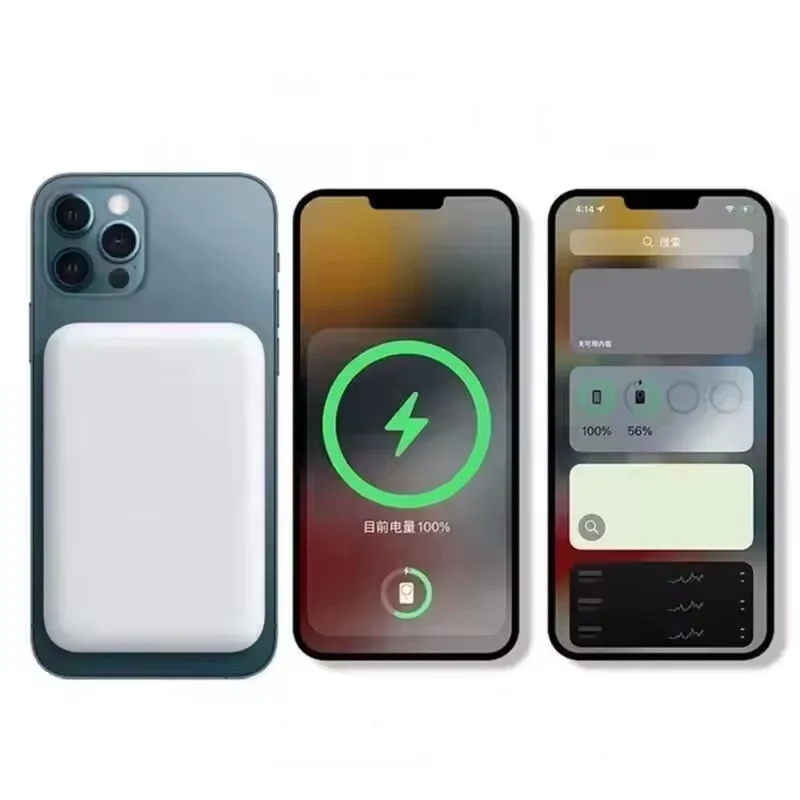 Trådløs Magnetisk Powerbank 10000mAh – Altid Opladt og Klar