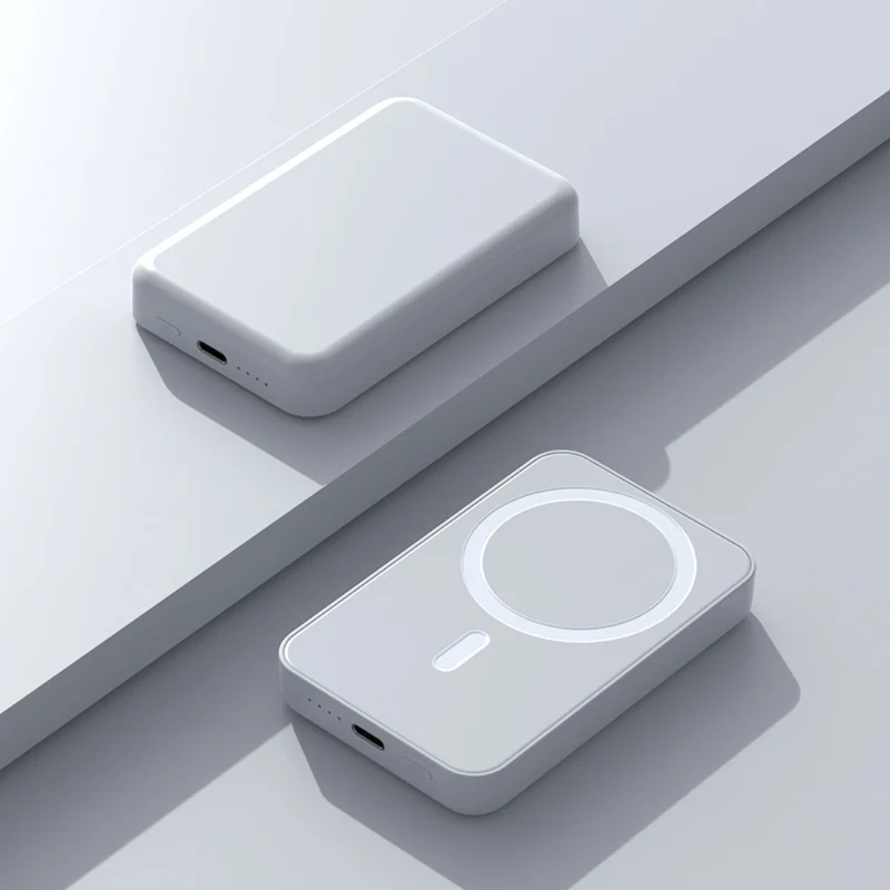 Trådløs Magnetisk Powerbank 10000mAh – Altid Opladt og Klar